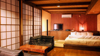 -YAMABATO-露天風呂付和洋室 禁煙