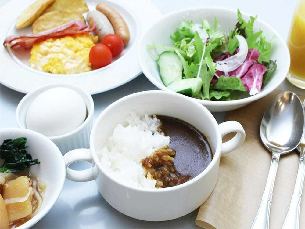 朝食ビュッフェ