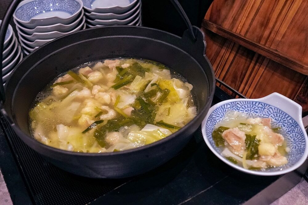 朝食ビュッフェ