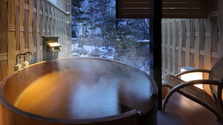 露天風呂付客室「離れ松林亭」和ベッドツイン 330 [デラックス] [和室] [禁煙] [マウンテンビュー]