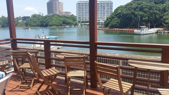 「福菱 Kagerou Cafe」 内観 53916031 海を眺めながらおくつろぎくださいませ。