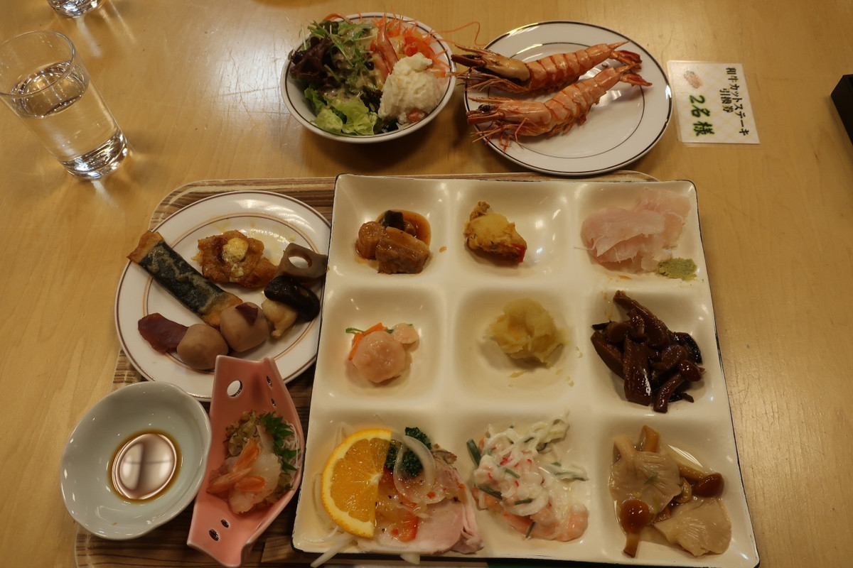 夕食ビュッフェ