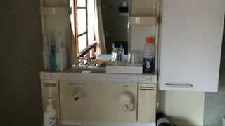 和室スタンダードルーム　共用バスルーム　ガーデンビュー