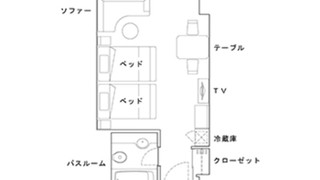 プルミエールダブルルーム 禁煙