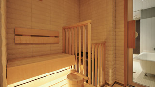 デラックス ツインルーム サウナ