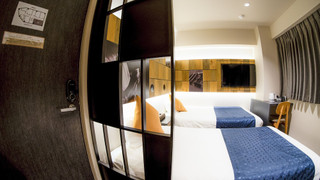 ツインルーム 専用バスルーム