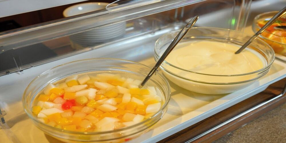 朝食ビュッフェ