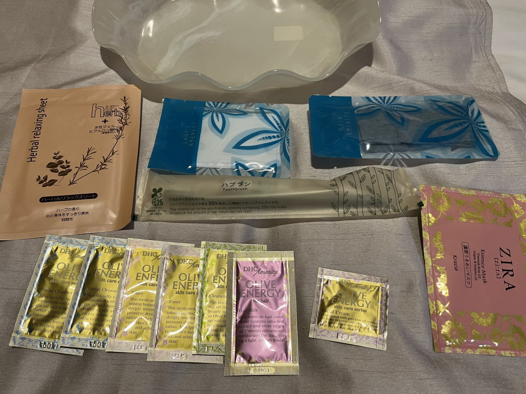 レディースフロア専用のアメニティはDHC