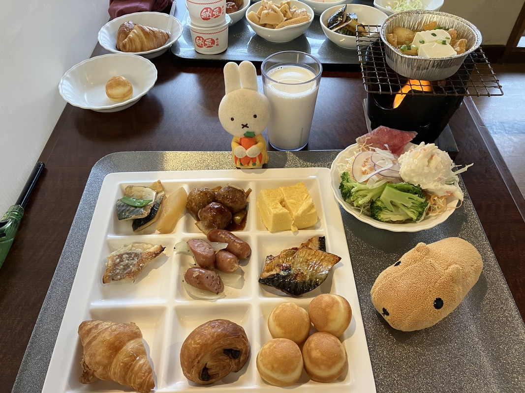 朝食もビュッフェ