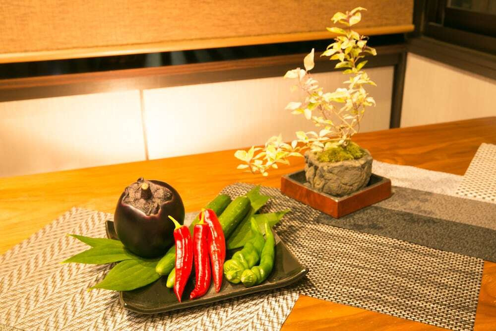 客室内のダイニングエリア