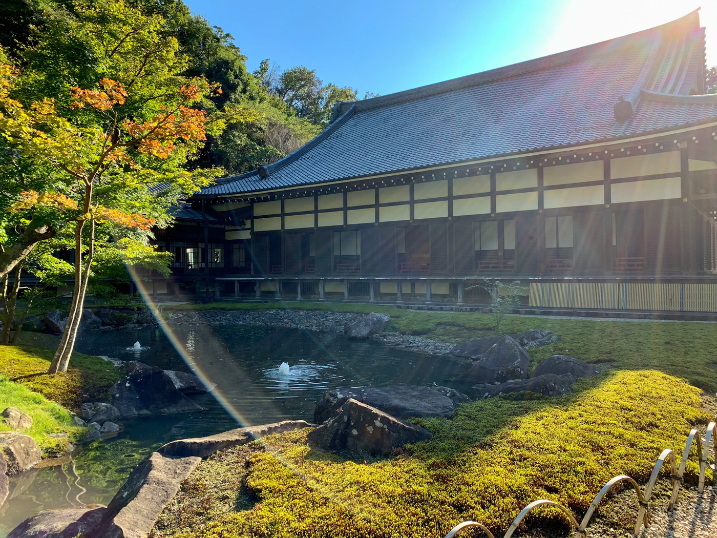 古都鎌倉の秋　紅葉の円覚寺（鎌倉五山）　方丈庭園