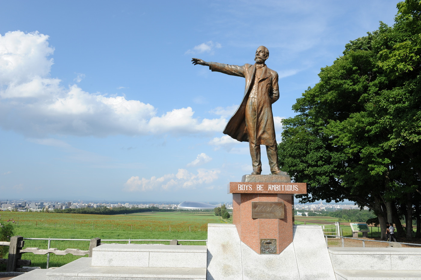 クラーク博士像 羊が丘展望台 札幌