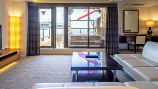 デラックスツインルーム A 露天風呂付