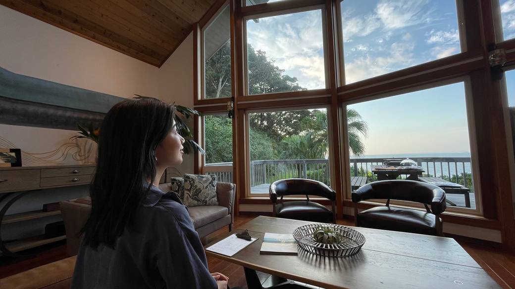 おしゃれな貸別荘で
海を間近に感じた2日間 / 1