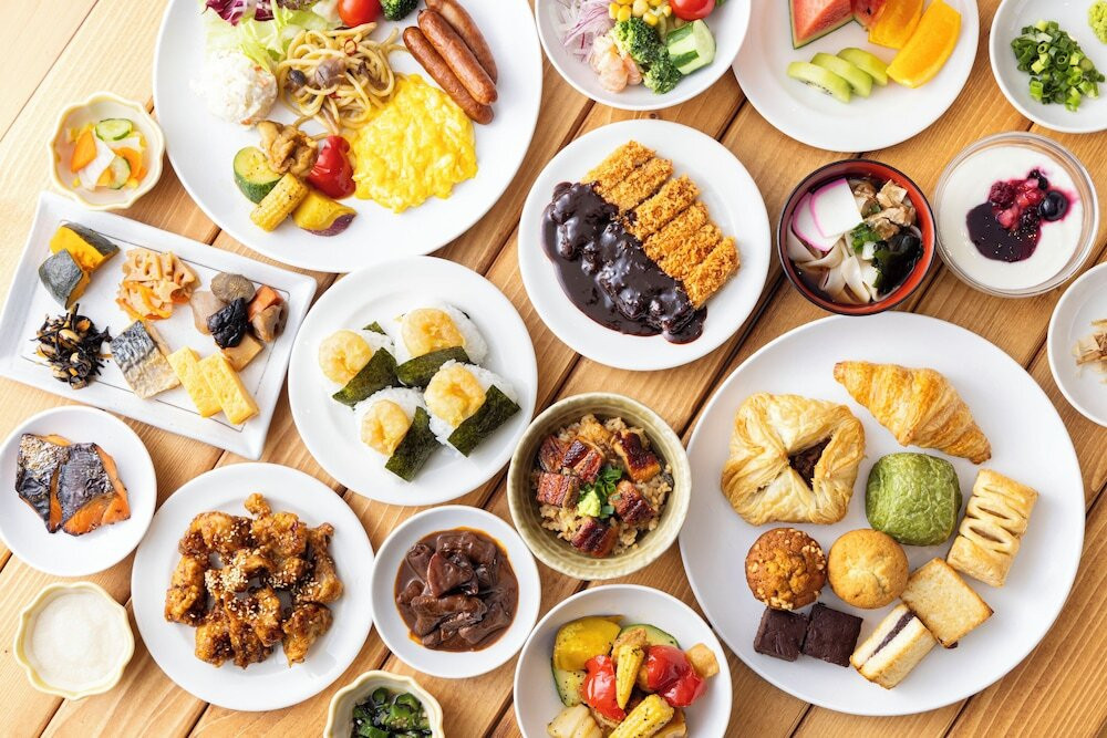 朝食ビュッフェ