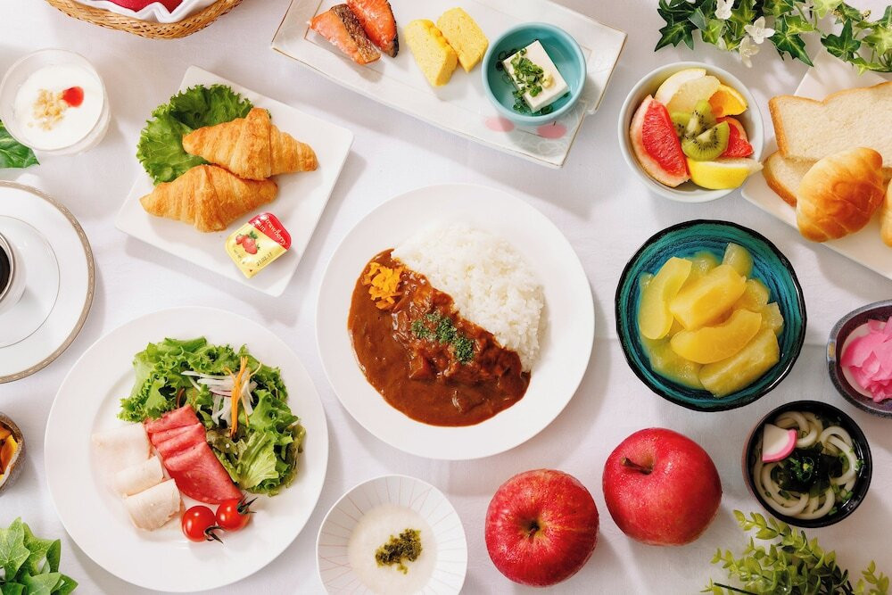 朝食ビュッフェ