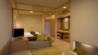 檜露天風呂付き和洋室 (35平米/6畳+24平米) [水花の庄] 禁煙