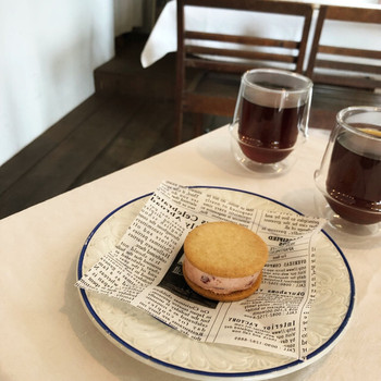 「時計のない喫茶店」 料理 110047929 ・季節のバターサンド
