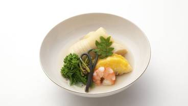 夕食／草菜味懐石一例① / 1