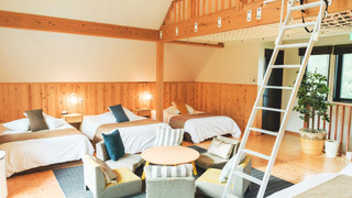 [ヴィラ] 2階建てロフトハンモック付 (トイレ, ジャグジー付)  禁煙