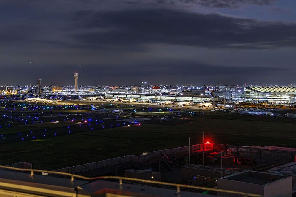 屋上展望デッキ／夜②