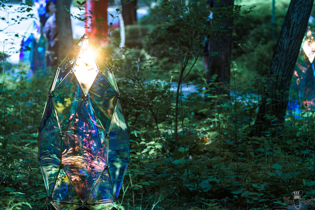 岩手県花巻市　宮沢賢治童話村のイルミネーション