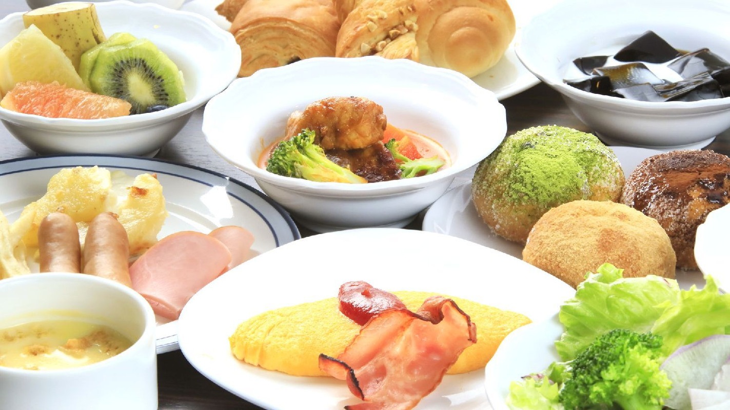 朝食ビュッフェ①