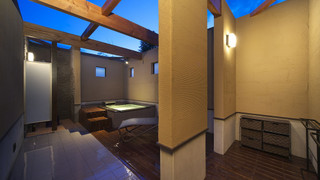 露天風呂付客室 笛吹