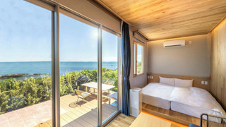 グランピング ツインB 禁煙 ※眺望はお部屋により異なります。