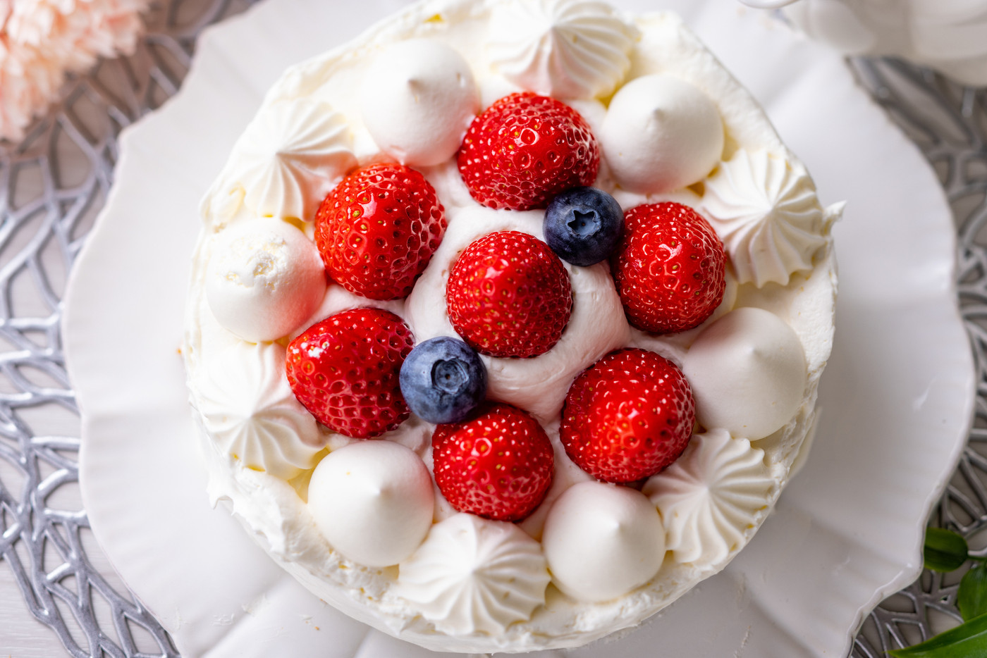 ケーキ　いちご　