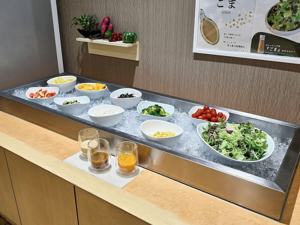 朝食ビュッフェ