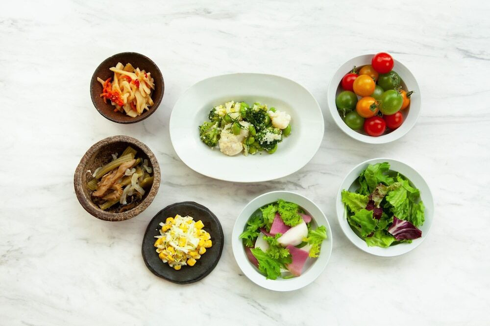 朝食ビュッフェ