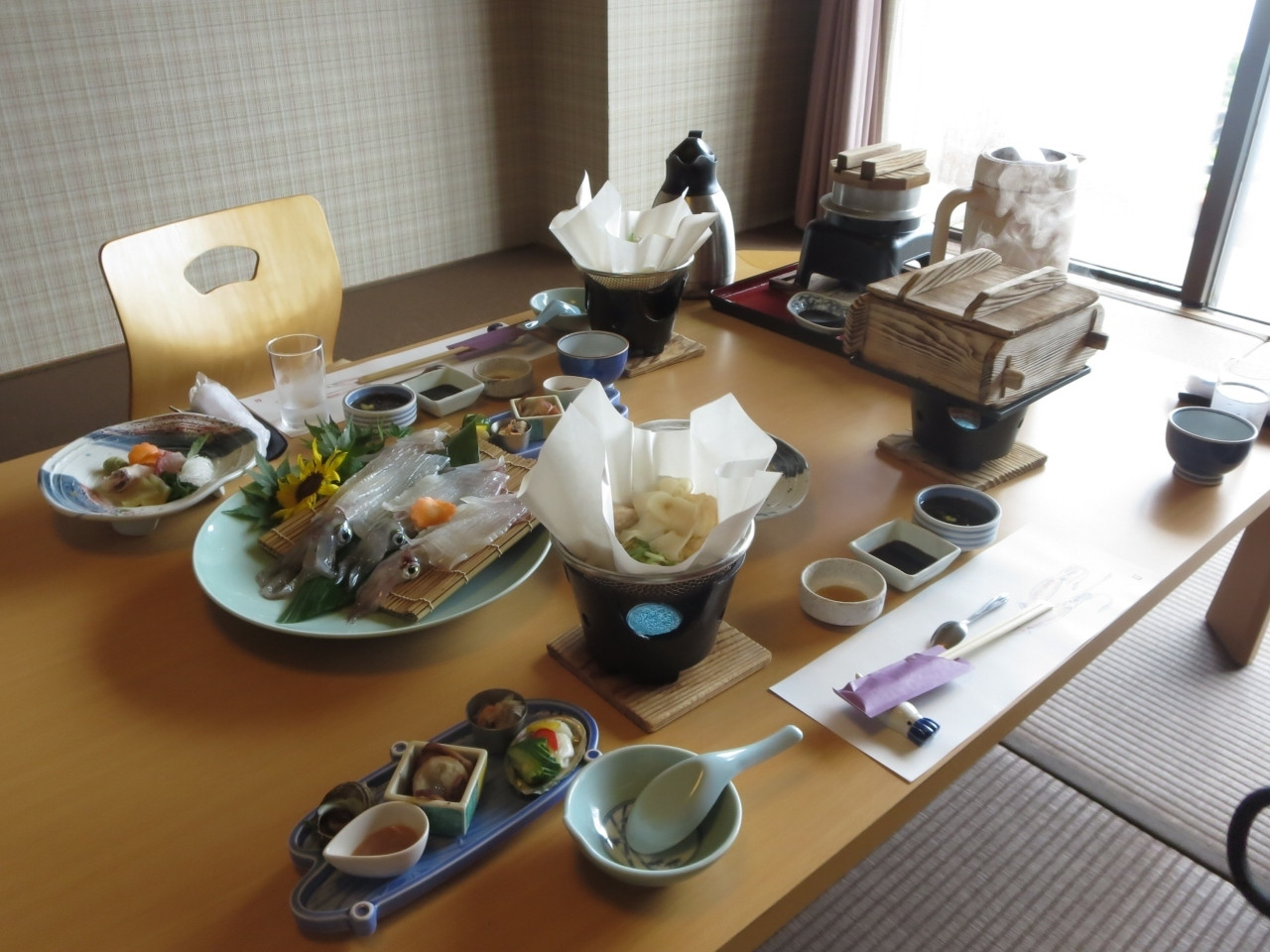 透明感抜群！呼子のイカを部屋食で堪能4229612