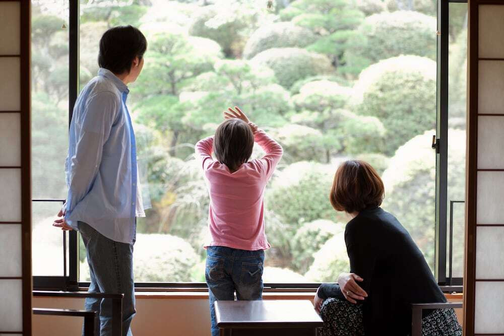 部屋からの景観