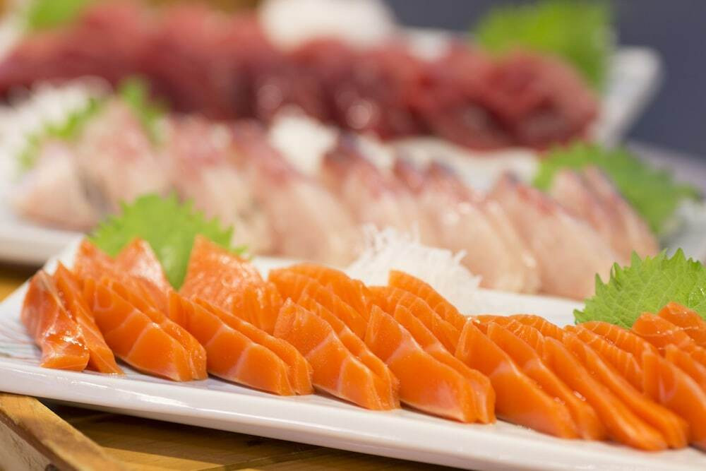 夕食バイキング／旬のお刺身