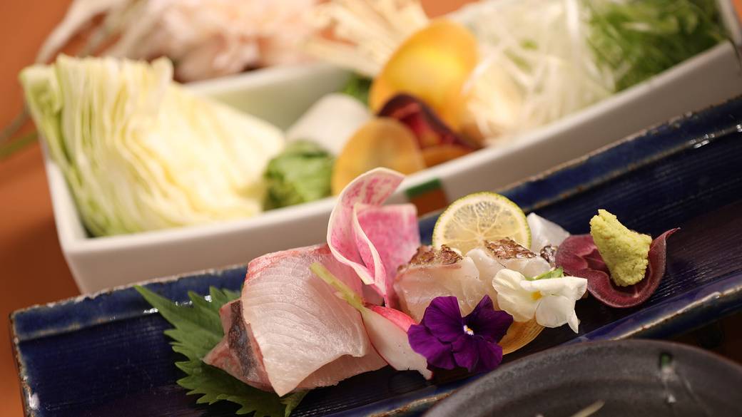 会席料理の一例 / 1