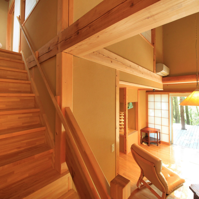 山にあそぶ びょうぶ岳 階段