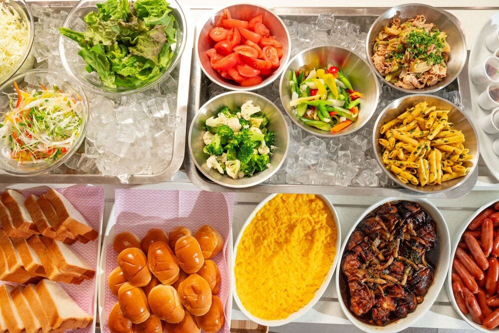 朝食ビュッフェ