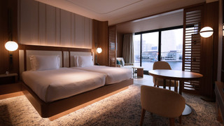 クラシック ルーム シングルベッド 2 台 (Minatomirai View)