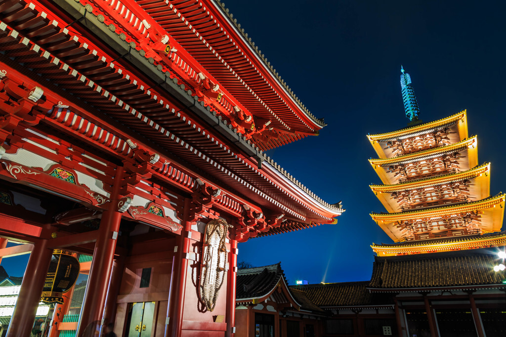 浅草寺／浅草駅14546