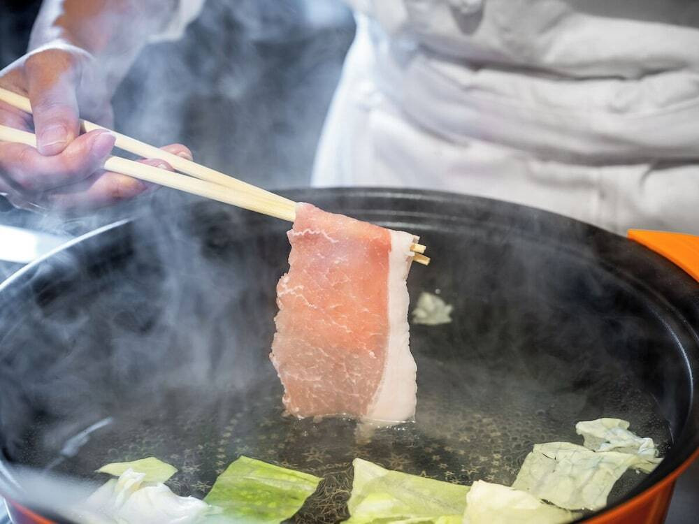 朝食ビュッフェ