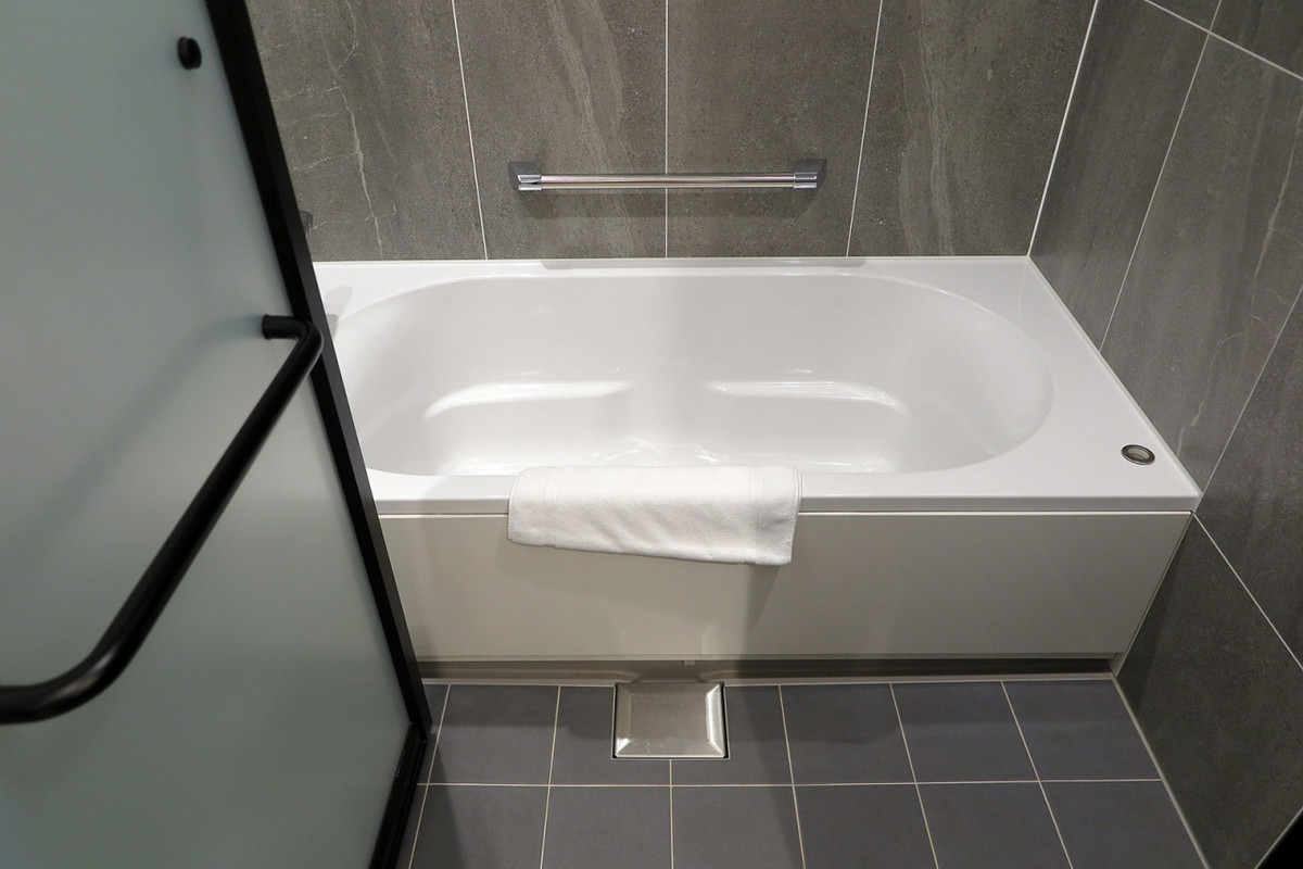 洗い場のあるバスルームは良いですね