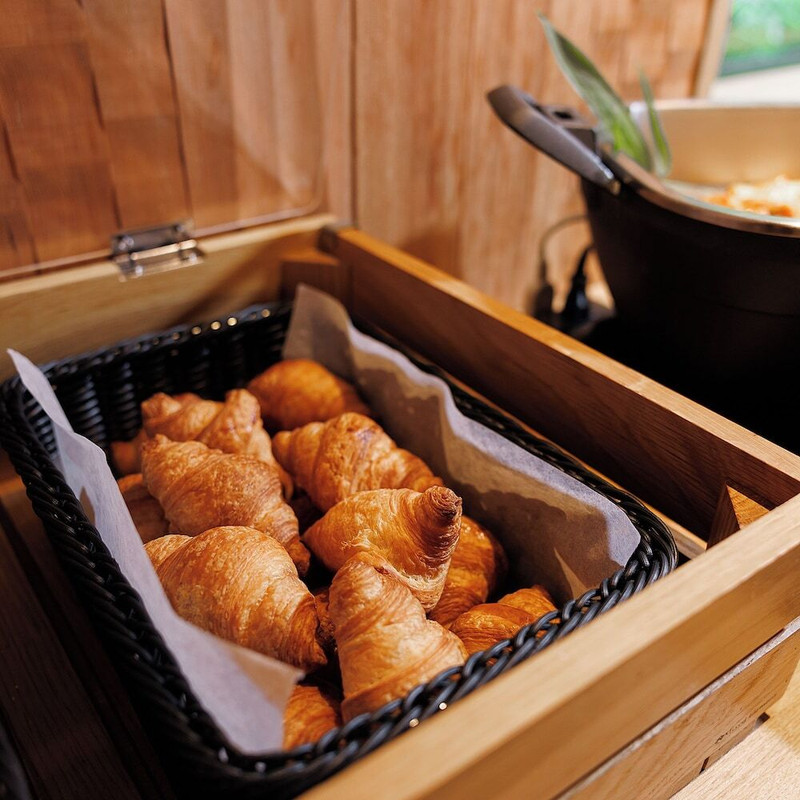 朝食ビュッフェ