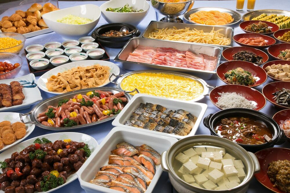 朝食ビュッフェ