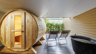 [テラスサウナルーム] ガーデンビューテラスツイン 禁煙（ラウンジ利用対象）