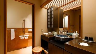 藤の棟Aタイプ デラックス和室 洗面台 / 7