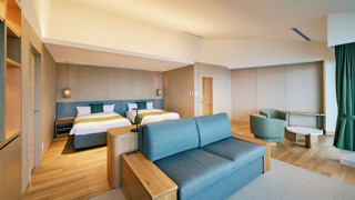 プレミアム ツインルーム ベッド (複数台) 禁煙 オーシャンビュー