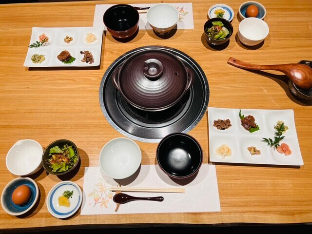 朝食一例