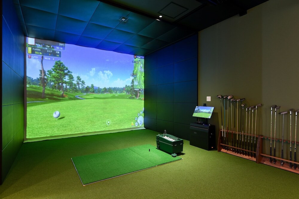 屋内ゴルフ練習場