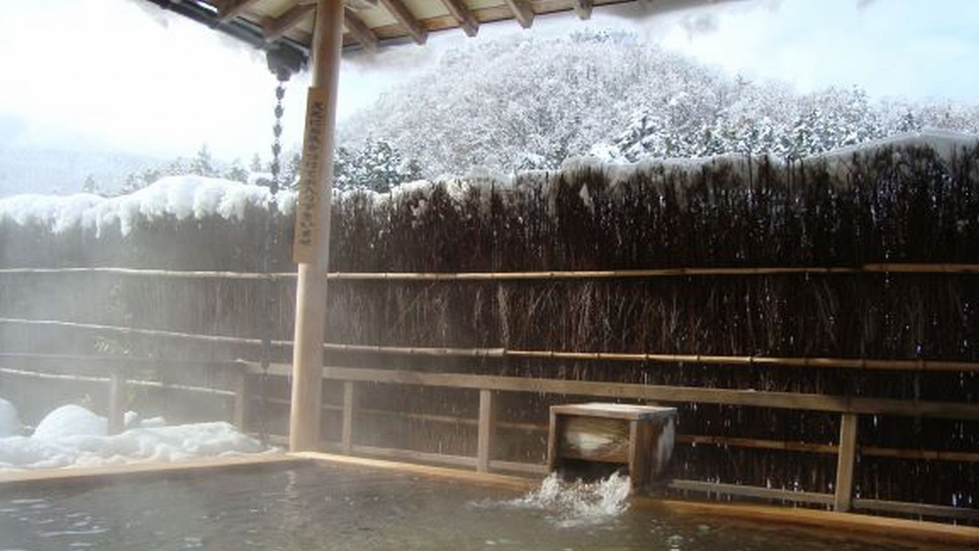 Open-air bath_winter